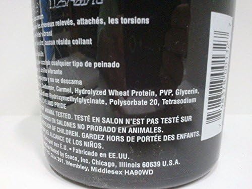 Eco Style Styling Gel Super Protein, Black, 16 Ounce