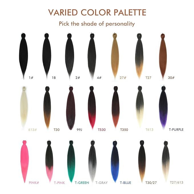 Pre-stretched Braiding Hair - 12 Inch 8 Packs Dark Brown Braiding Hair For Twist or Box Braids, Yaki Texture Hot Water Setting Synthetic Short Braiding Hair Extensions (12 Inch, #2-8P)