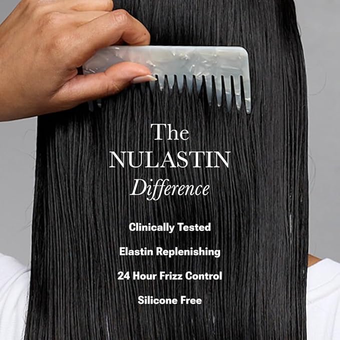 NULASTIN NuProtect Leave In Conditioner Spray - Silicone-Free Heat Protectant, Detangler Spray, Split Ends Hair Treatment & Styling Primer - Color-Safe Formula with 24HR Frizz Control (5 Fl Oz)