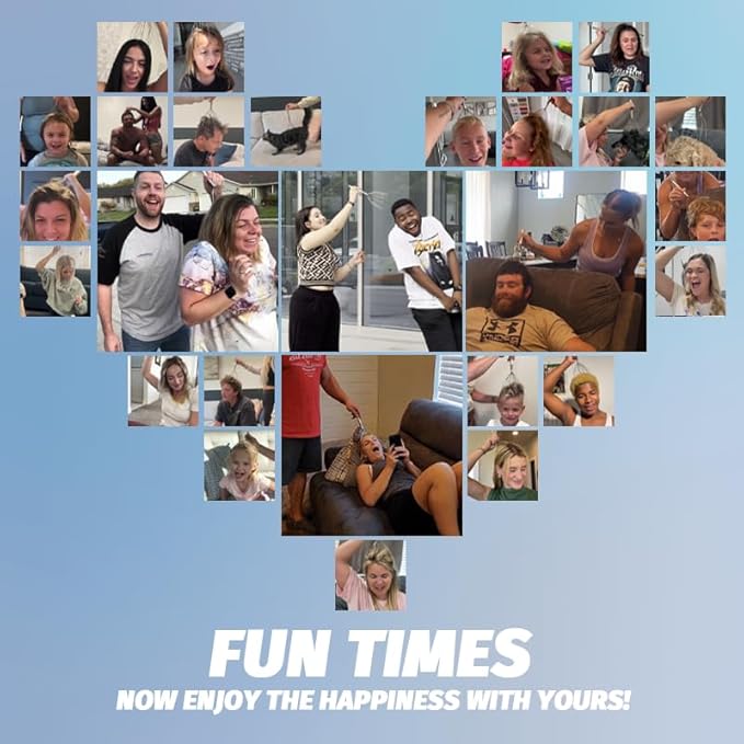 Head Massager Scalp, Electric Scalp Massager with 20 Metal Fingers – Head Scratcher & Hair Massage Tool, Waterproof Head Massage for Stress Relief, Stocking Stuffers Gift for Women & Men