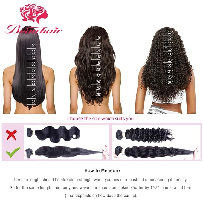 Straight Bundles with Closure Brazilian Hair Virgin Human Hair 3 Bundles with (4X4) Lace Closure Wave Weft 100% Unprocessed Real Human Hair Extensions Natural Color (18 20 22+18" Closure)
