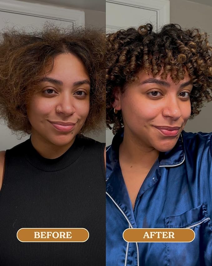 OCOA Beauty Curl Care Shampoo with Apple, Cupuaçu Butter & Apple Cider Vinegar – Curly & Wavy Hair Cleanser - Retains Moisture for Soft, Manageable and Defined Curls – 10oz