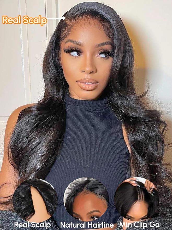 Julia Hair EasiContour V Part Wigs Human Hair Body Wave Glueless Wig No Leave Out No Gel Clip in Vpart Upgrade U Part Human Hair Wigs Beginner Friendly Natural Vpart Wig 16 Inch