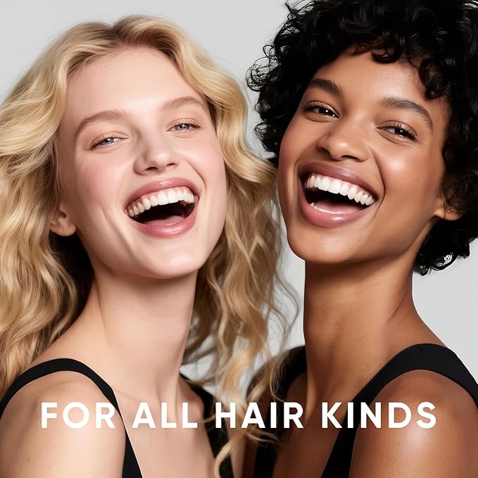 2-in-1 Diffuser Hair Dryer for Curly Hair: 1875W Ionic Hair Dryer w/Comb & Diffuser Attachment, Fast Drying, Reduces Frizz, Anti-Heat Handle Blow Dryer with ALCI Plug, Gift for Women Her