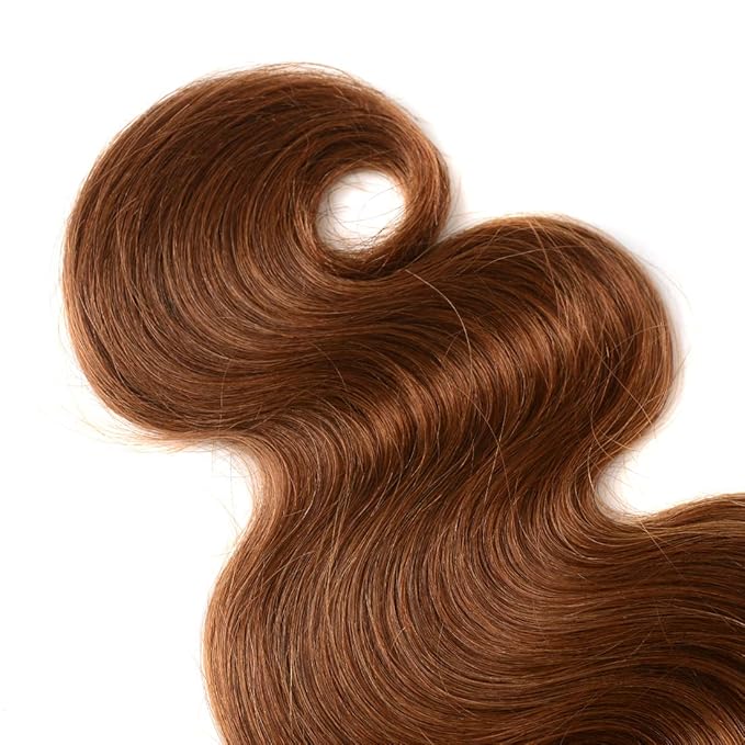 Ombre Human Hair Bundles 1b/30 Brazilian Two Tone Ombre Body Wave 3 Bundles 14 16 18inch 100% Unprocessed Virgin Human Hair Bundles Weaves Extensions for Women