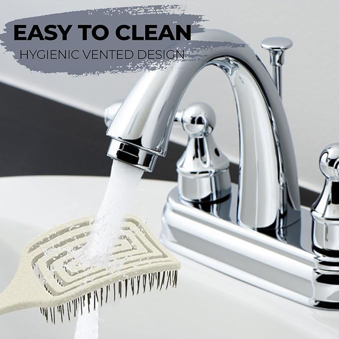 Fiora Naturals Paddle Hair Brush for Thick Hair - Detangler Brush for women - Vented Hairbrush for Gentle Detangling, Best Hair Brush for Wet or Dry Hair