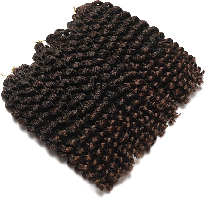 3 Packs 2X Ringlet Wand Curl Jamaican Bounce Crochet Hair 12 inch Synthetic Curly Crochet Hair Extensions Medium Shoulder Length Long Crochet Braiding Hair 20 Roots (12Inch (Pack of 3), T30