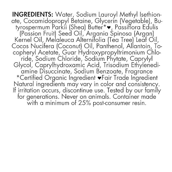 SheaMoisture Beard Wash for Full Beards - Maracuja Oil & Shea Butter to Deep Clean and Refresh - 6 oz