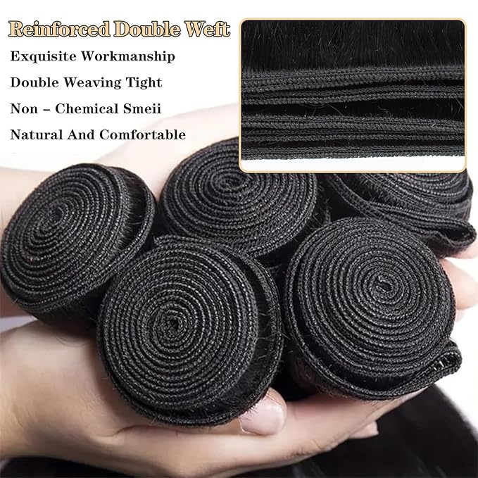 12A Ombre Body Wave Bundles Human Hair (T1B/27,22" 24" 26") Brazilian Remy Ombre Brown Human Hair 100% Unprocessed Virgin Brazilian Body Wave Hair Weave 3 Bundles