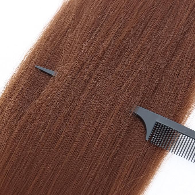 Dorsanee Brown Braiding Hair Pre Stretched 20 Inch 8 Packs Braiding Hair Extensions for Crochet Box Braids Twists Locs Hair Soft Yaki Texture Hot Water Setting (20inch,#30)