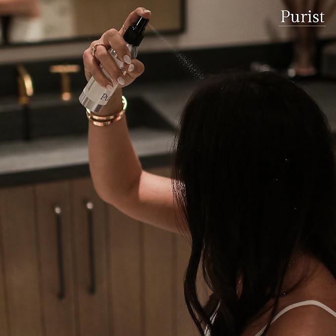 Purist Dandruff Spray – Leave-In Itchy, Dry Scalp Treatment – Hydrating, Lightweight, Soothing Scalp Moisturizer – Scalp Care Spray for Dryness, Dandruff, Flaky Scalp – Non-Greasy and Quick Relief