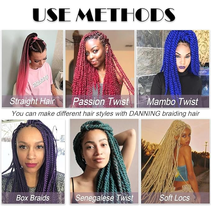 Sky Blue Pre Stretched Braiding Hair 30 Inch 2 Packs Professional Yaki Texture Festival Braids Box Crochet Twist Hair Extensions