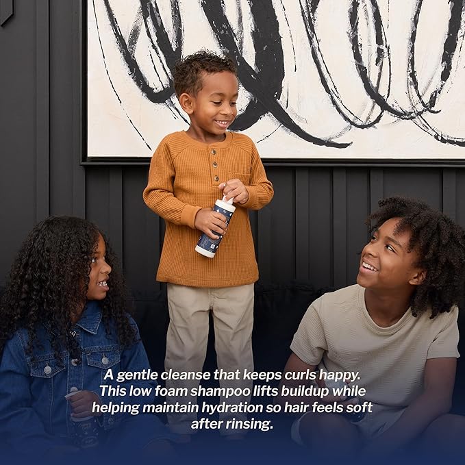 Cristina's Curls Curl Shampoo For Kids – Gentle Low Foam Cleanse That Keeps Curls Hydrated