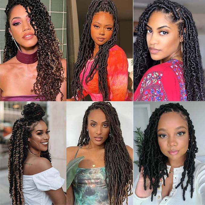 NAYOO Passion Twist Hair-8 Packs 20 Inch Water Wave Crochet Hair,Passion Twist Crochet Hair For Women Long Passion Twists Synthetic Braiding Hair Extensions(20 Inch 8 Packs,350#)