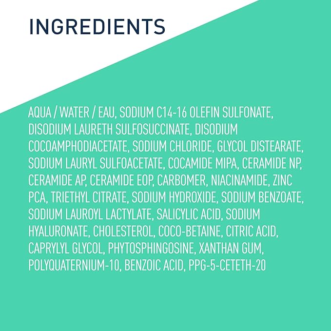 CeraVe Oil Control Balancing Shampoo, Clarifying Shampoo With Ceramides & Hyaluronic Acid, Removes Oil and Leaves Hair Feeling Hydrated, For All Hair & Scalp Types, Sulfate Free & Color Safe, 12 oz