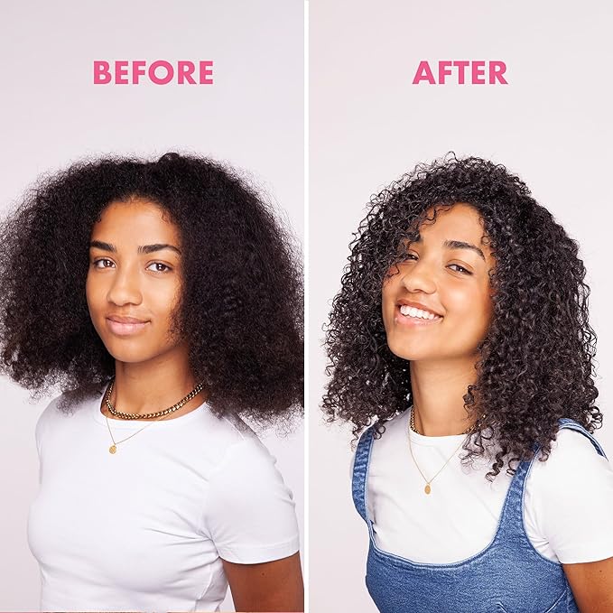 Umberto Giannini Curl Jelly Scrunching Jelly Bundle, Vegan & Cruelty Free Frizz Solution Gel for Curly or Wavy Hair, 200 ml (2 Pack)