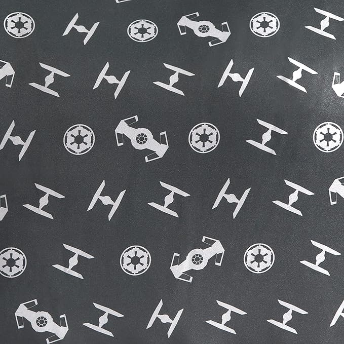 Kitsch x Star Wars Galactic Empire Satin Pillowcase | Satin Pillowcase with Zipper, Better Than Silk Pillowcase | Frizz-Reducing Pillow Case for Hair & Skin Care, Cooling & Breathable - Standard