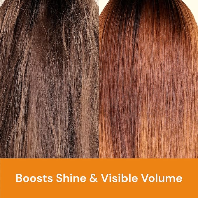 Sky and Sol Hair Cream Leave-In Conditioner | Deep Nourishing Treatment for Dry Damaged Curly Wavy Hair | Shine Volume Moisturizer