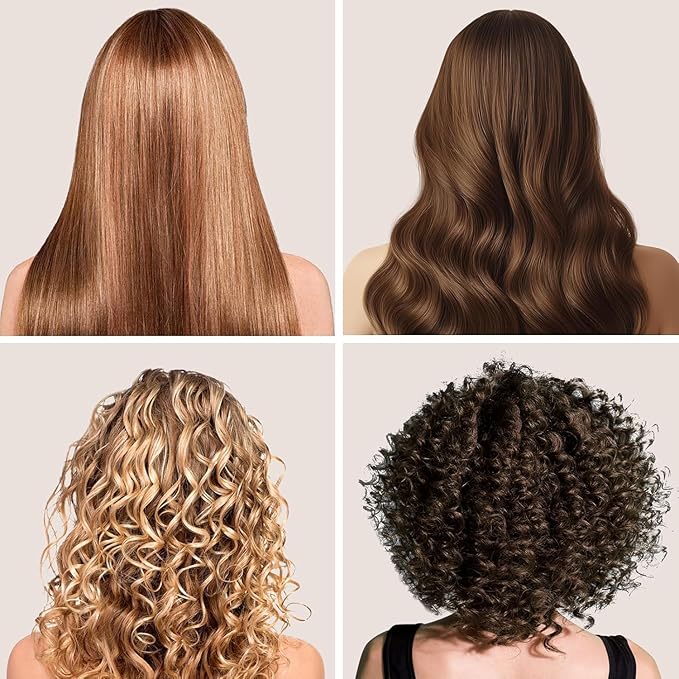 Hair Dryer Diffuser, Attachment for Hair Dryer, Hair Diffuser for Curly Hair, 360° Magnetic Diffuser for HZD&DSON Hair Dryer, Hair Attchment for Women, Black