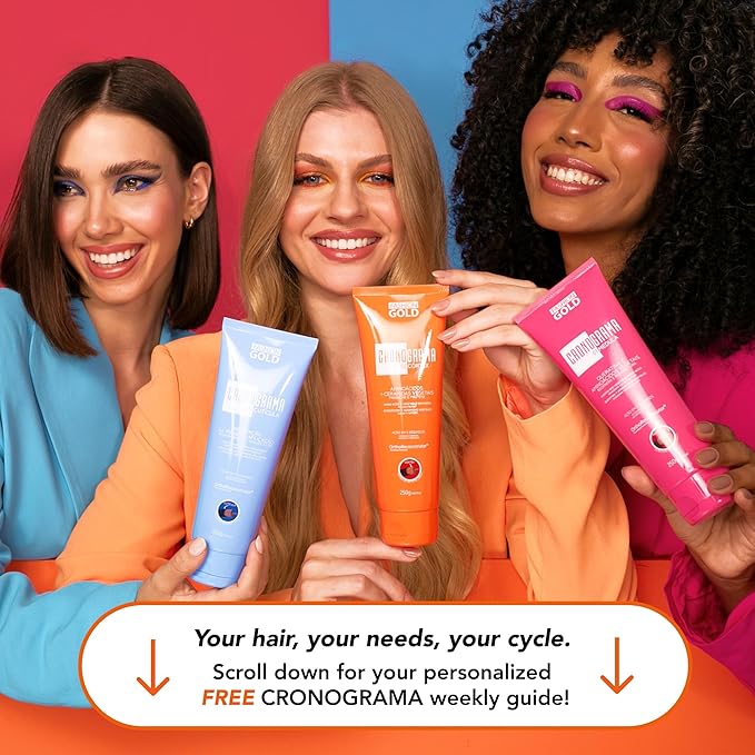 CRONOGRAMA CAPILAR, 3-SECOND HAIR FIX, Hair Mask for Damaged Hair, Deep Conditioning Hair Mask, Tratamiento para Cabello Seco y Maltratado, Deep Conditioner for Dry Damaged Hair, Frizz-Free