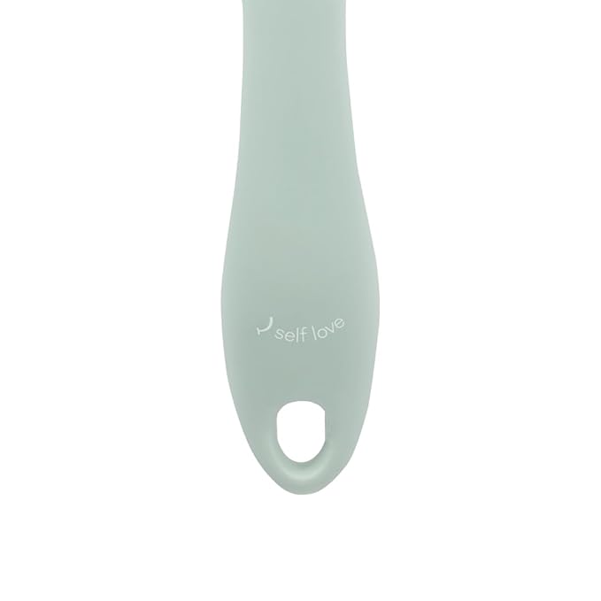 Cricket Hapi De-Knot Delight Detangler Brush Medium - Featuring 90 Super-Firm Bristles, Durable & Flexible Design, 6 Adaptive Hair Rows for Custom Detangling, and Medium-Sized Brush Head - Light Green