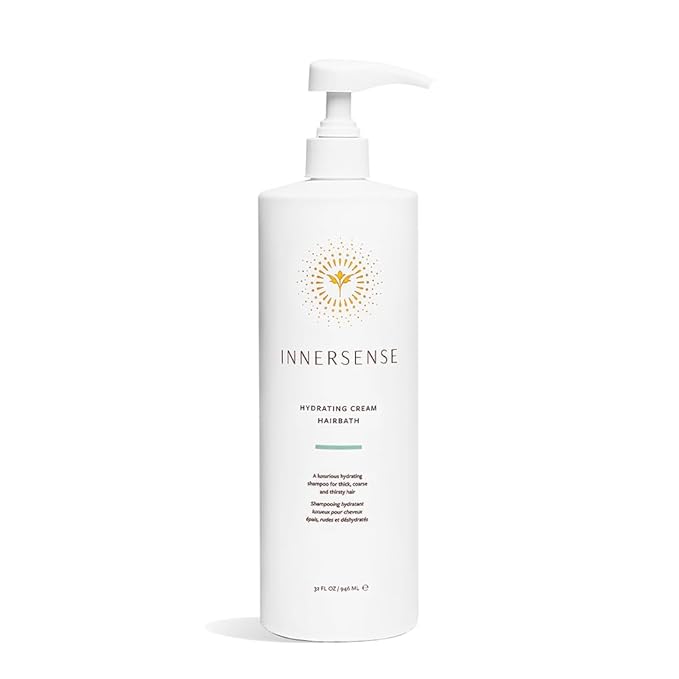 INNERSENSE Organic Beauty - Natural Hydrating Hairbath Shampoo | Non-Toxic, Cruelty-Free, Clean Haircare (32oz)