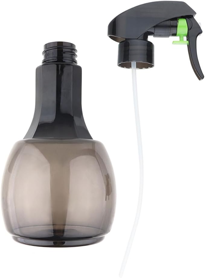 Multifunctional Hairdressing Spray Bottle for Salon Use Continuous Mist Sprayer with Leakproof Design Lightweight Water Atomizer for Hair Styling and Plant Care Grey