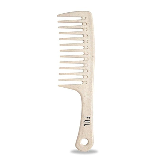 FUL: Curly Hair Products: Wide Tooth Comb for Afro, Curly, and Wavy Hair - Ideal Shower Comb for Detangling and Styling. Combs for women and also suitable as a mens comb