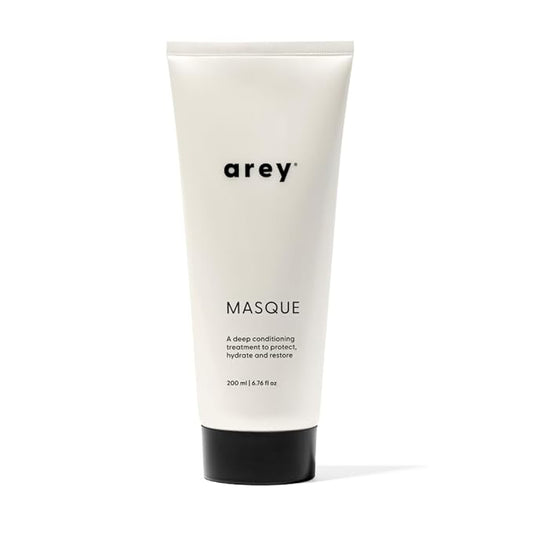 Arey Masque Deep Conditioner & Hair Mask | Deep Hydration for Medium to Coarse Hair | Reduces Breakage, Tames Frizz, Restores Softness & Shine | Shea butter, Silicone-Free, Vegan (6.76 Fl Oz)