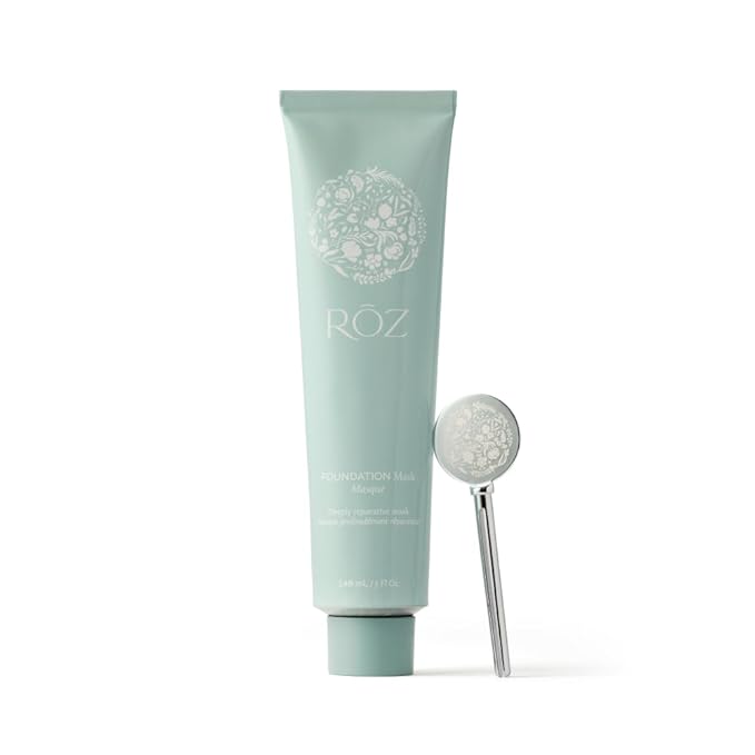 RŌZ Foundation Mask – Hydrating & Repairing Hair Treatment for All Hair Types – Deep Conditioning to Strengthen, Smooth & Nourish – Vegan, Color Safe, Silicone Free