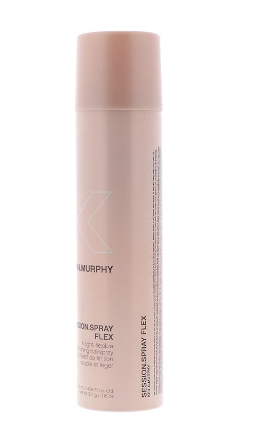 KEVIN.MURPHY SESSION.SPRAY FLEX - Flexible Finishing Hair Spray - For All Hair Types - Lightweight Hold - Humidity Resistant Hair Care - 337 mL / 11.4 fl oz
