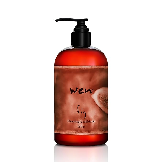 WEN by Chaz Dean Cleansing Conditioner - Shampoo & Conditioner Cowash for Fine or Curly Hair, Co Wash with Rosemary Oil - Fig, 16 Fl Oz (Pack of 1)