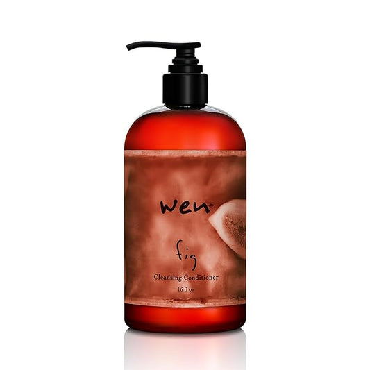 WEN by Chaz Dean Cleansing Conditioner - Shampoo & Conditioner Cowash for Fine or Curly Hair, Co Wash with Rosemary Oil - Fig, 16 Fl Oz (Pack of 1)
