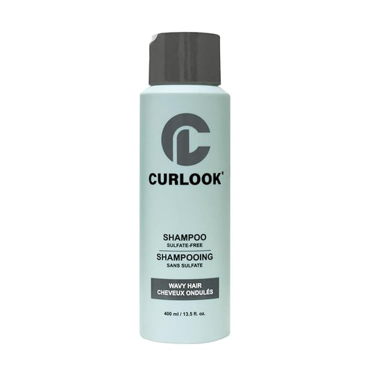 Wavy Shampoo | Sulfate-Free - 400ml (13.5 oz) | Cleanses, Moisturizes, Maintains, and Defines the shape of waves | Made in Canada