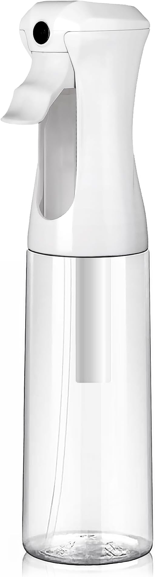 VIGOR PATH Continuous Spray Bottle for Hair – Fine Mist Mister for Styling, Cleaning, Plants, Pets, Salons, and Essential Oil Use (300ml / 10.1 oz, Clear)
