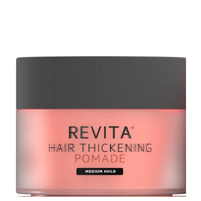 DS Labs Revita Matte Pomade - Medium Hold Styling Cream for Thicker Looking Hair, With Biotin, Caffeine & Beeswax, Water Based, Matte Finish, No Flakes, 3.3 fl oz