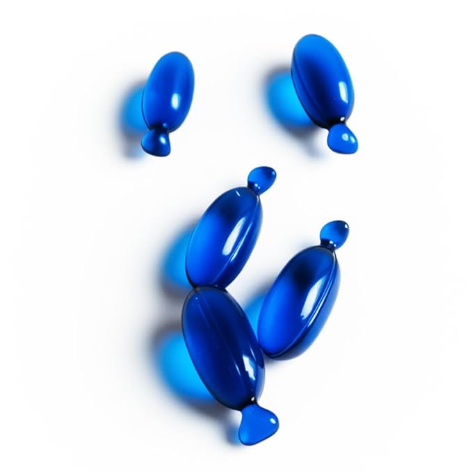 Hydrating Hair Oil Capsules – Leave-In Serum for Dry Damaged Hair, Color Protection w/ Argan, Hyaluronic Acid & Ceramides | Mineral Oil, Alcohol & Paraben Free, Vegan | Frizz Control & Shine | 15Ct