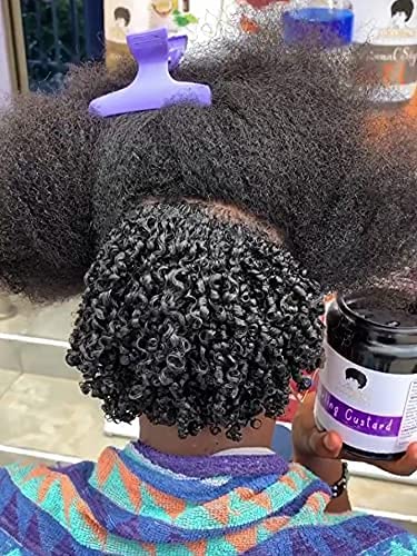 Curling Custard Ghana for Coily Kinky Type 4c Hair, 8.2 fl oz