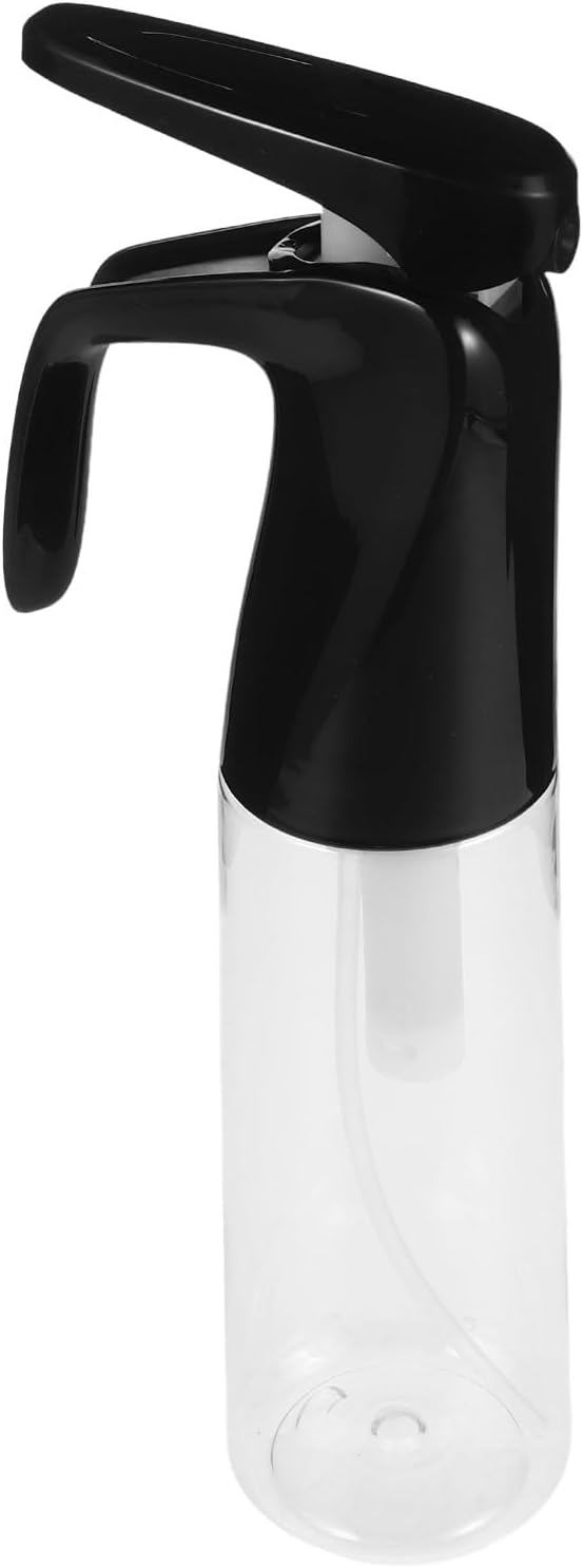 Continuous Spray Bottle for Hair Mist Fine Mist Refillable Plastic Mister for Hair Styling Conditioning Skin Care and Plant Misting Compact Travel Salon Barber Use