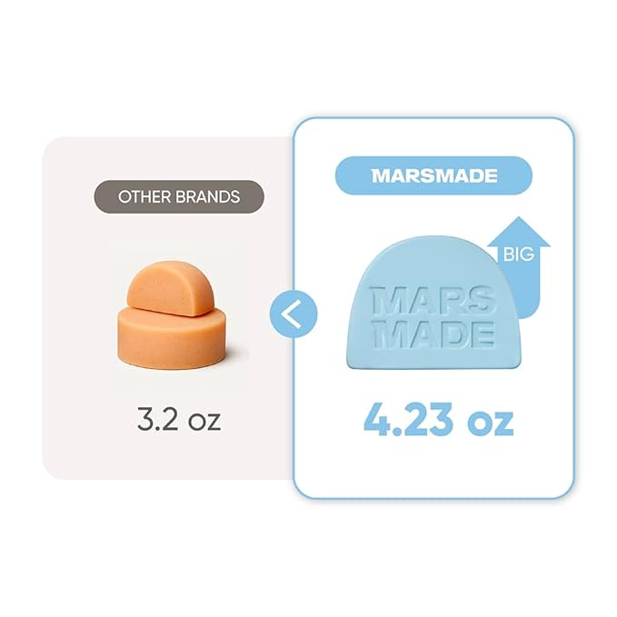 Rosemary Conditioner Bar - Soothing & Stimulating Natural Deep Conditioner for All Hair Types - Hair Growth Moisturizing Cleansing Solid Soap Bar Zero Waste, No Animal Trials 3.5 oz
