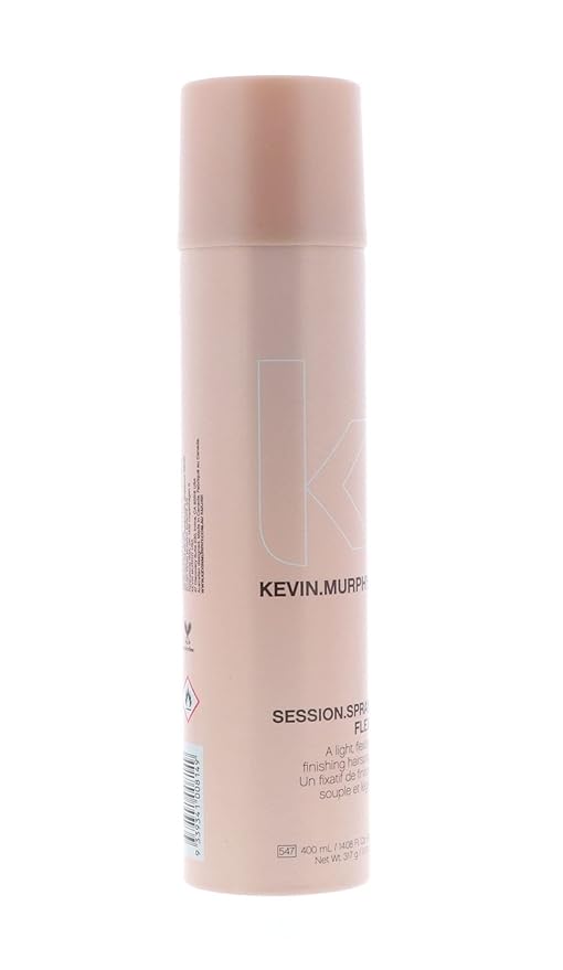 KEVIN.MURPHY SESSION.SPRAY FLEX - Flexible Finishing Hair Spray - For All Hair Types - Lightweight Hold - Humidity Resistant Hair Care - 337 mL / 11.4 fl oz