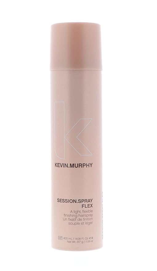 KEVIN.MURPHY SESSION.SPRAY FLEX - Flexible Finishing Hair Spray - For All Hair Types - Lightweight Hold - Humidity Resistant Hair Care - 337 mL / 11.4 fl oz