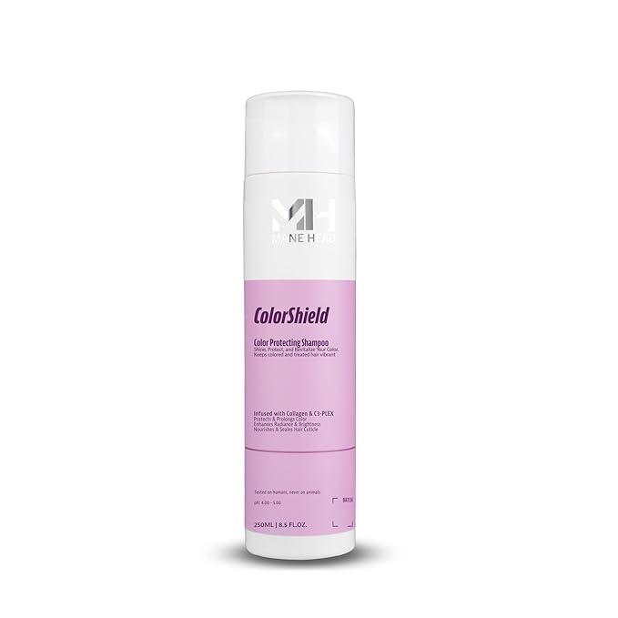 ColorShield Shampoo for Color Treated Hair 8.5 oz - Color Safe Formula with Collagen & C3-PLEX - Italian Made Professional Salon Quality Sulfate Free Hair Dye Protection