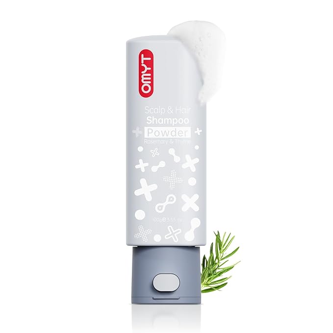 TYMO Clarifying Shampoo for Women - Natural Formula Shampoo for Oily Hair, Remove Build Up, Deep Clean, Hair and Scalp Cleaning, Biotin & Sulfate Free, 3.5 Oz, Dandruff & Deep Clean - Rosemary