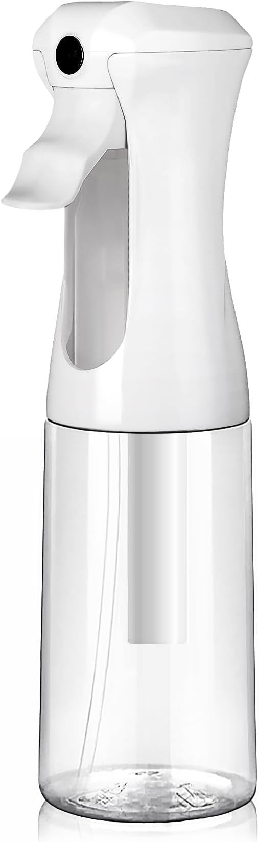 VIGOR PATH Continuous Spray Bottle – Fine Mist Mister Spray Bottle for Hair, Plants, Cleaning, Pets & Travel | Refillable Water Spray Bottles (200ml / 6.7oz) Clear