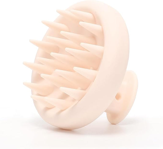 One-Piece Silicone Scalp Massage Brush, Scrubber With Soft Massager for Hair Growth, Deep Cleansing Relaxation, Durable, Gentle on Scalp, Wet Dry Hair Massage Tool