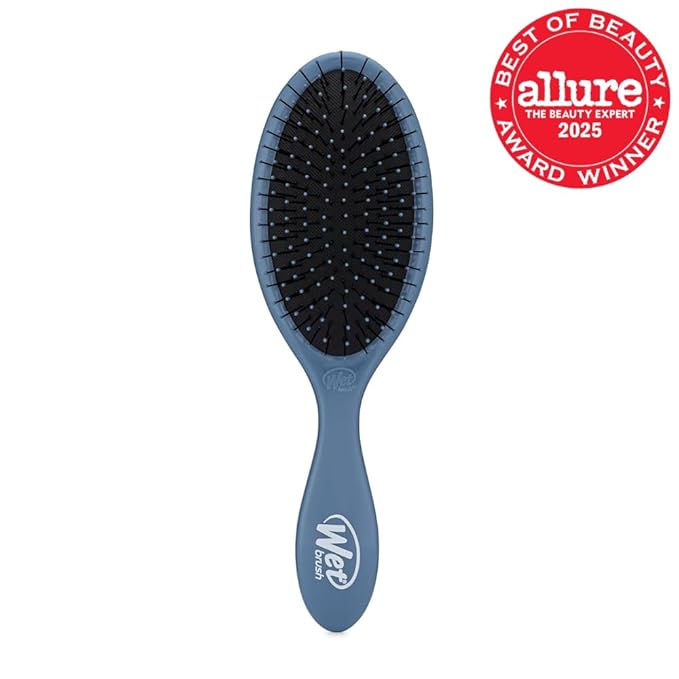 Wet Brush Original Detangler Hair Brush, Elemental Blue, Ultra-Soft IntelliFlex Bristles, Detangling Bristles Glide Through Tangles (Wet Dry & Damaged Hair), Women & Men