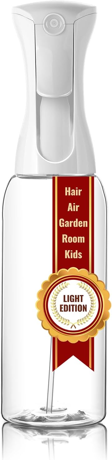 Mistifi Garden Mist – Continuous Ultra Fine Mist Spray Bottle for Plants, Gardening, Flowers, Indoor & Outdoor Use, Refillable Large Mister(500ml 1Pc, Transparent bottle)