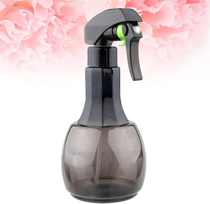 Multifunctional Hairdressing Spray Bottle for Salon Use Continuous Mist Sprayer with Leakproof Design Lightweight Water Atomizer for Hair Styling and Plant Care Grey