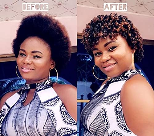 Curling Custard Ghana for Coily Kinky Type 4c Hair, 16 fl oz